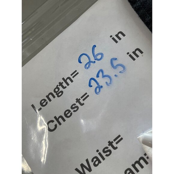 American Eagle Shirt Size Medium Button Up Long Sleeve Peplum Green Black Preppy - Picture 6 of 8